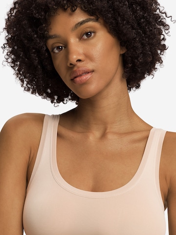 Hanro - Soutien Bustier Soutien ' Touch Feeling ' em bege