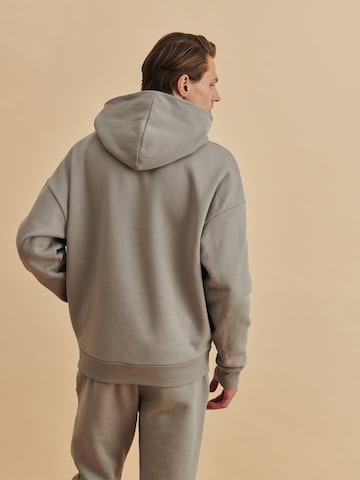 Sweat-shirt 'Sebastian' DAN FOX APPAREL en gris