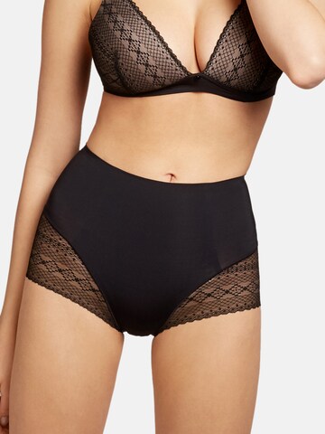 Slip scultant Gisela en noir : devant