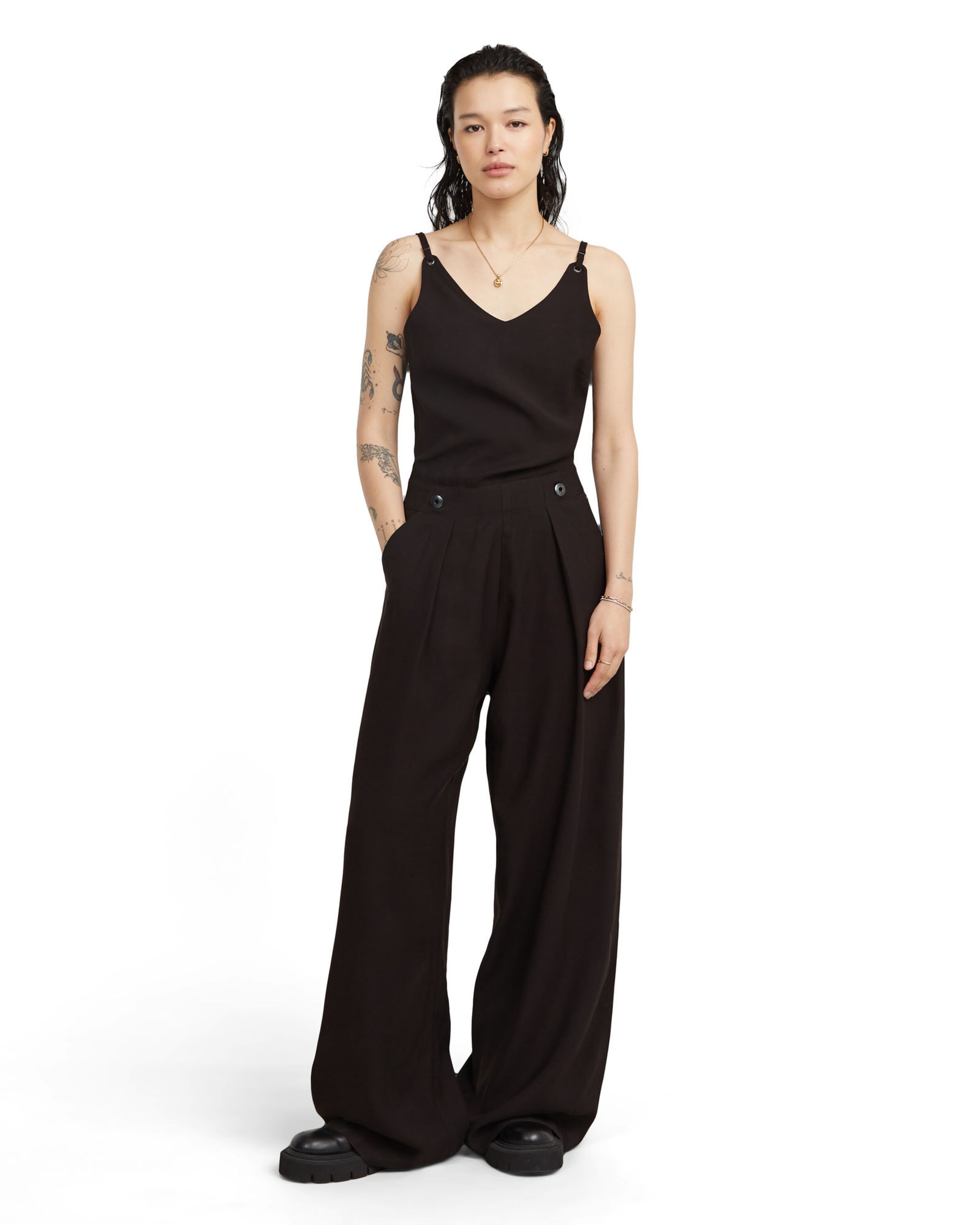 Combinaison G-STAR en noir : devant