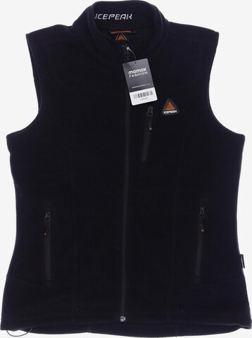 ICEPEAK Vest in S in Black: front