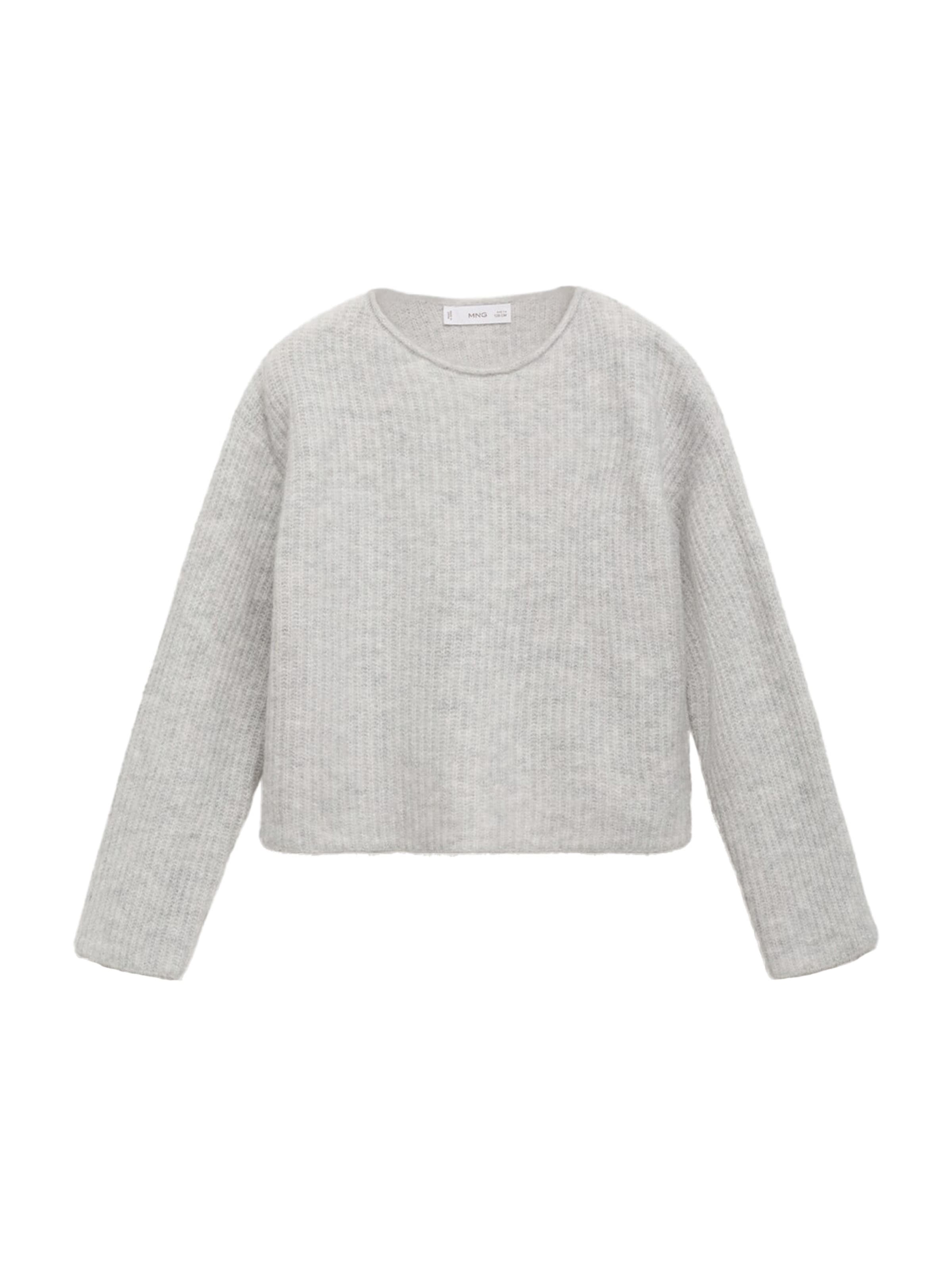 MANGO KIDS Sweter w kolorze szary: przód