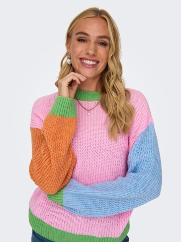 ONLY Pullover 'ONLManna' in Pink