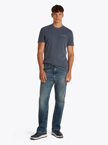 Tricou 'SAILING' de la Tommy Jeans pe albastru