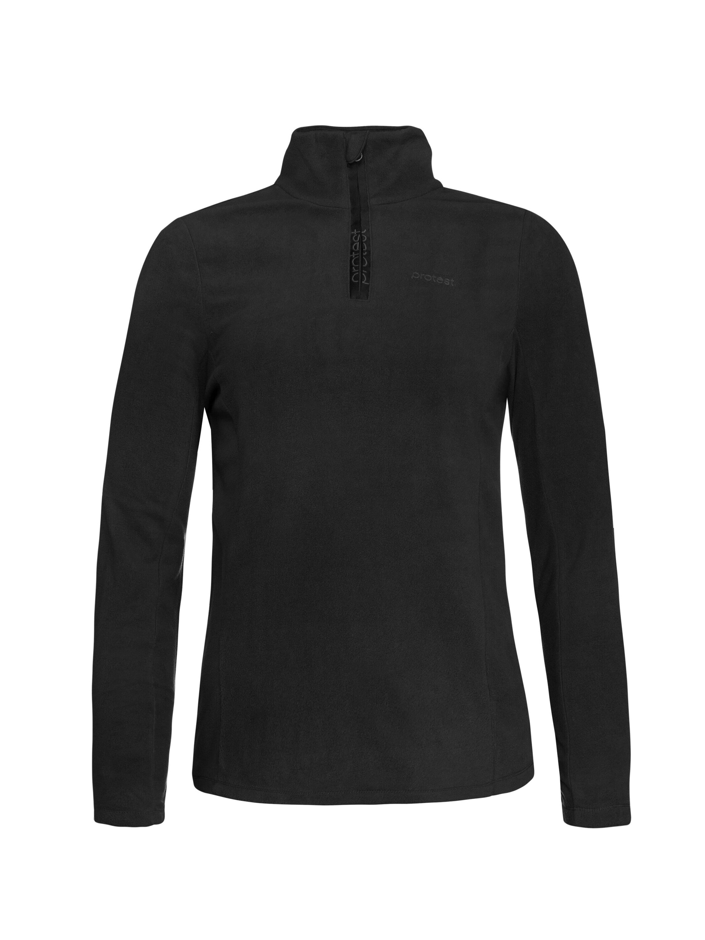 PROTEST Athletic Sweatshirt 'MUTEZ' in Black: front