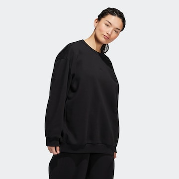 ADIDAS SPORTSWEARSportska sweater majica 'All Season' - crna boja: prednji dio
