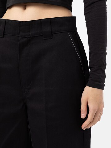 DICKIES Wide leg Trousers in Black