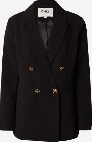 Blazer 'ASTRID' ONLY en noir : devant