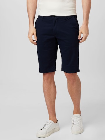 Regular Pantalon chino s.Oliver en bleu : devant