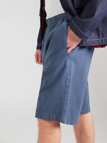 TOPMAN Normální Kalhoty – modrá