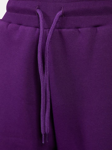 Effilé Pantalon Smilodox en violet