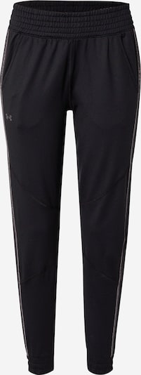 UNDER ARMOUR Спортен панталон 'ColdGear' в сиво / черно, Преглед на продукта