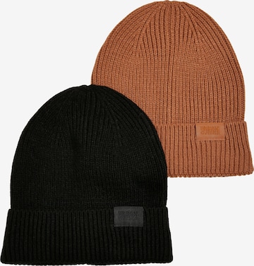 Urban Classics Beanie in Brown: front