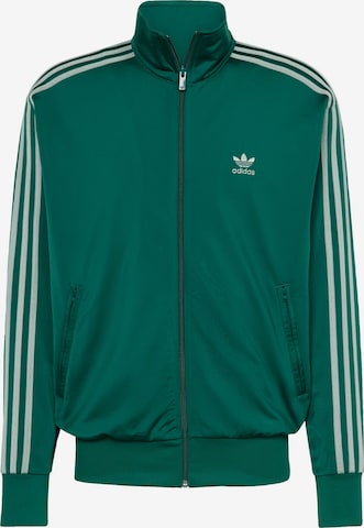 Veste de survêtement 'Adicolor Classics Firebird' ADIDAS ORIGINALS en vert : devant