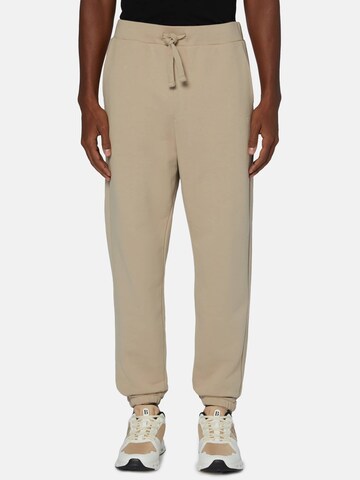 Coupe slim Pantalon Boggi Milano en beige : devant