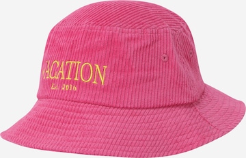 On Vacation Club Hat in Pink: front