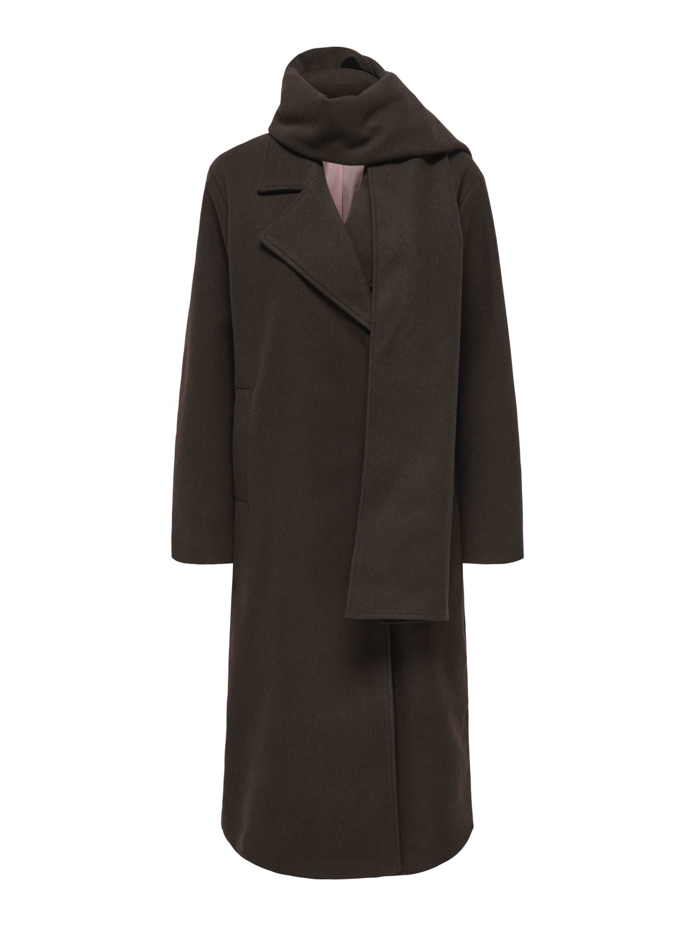 ONLY Winter coat 'ELBA' in Brown: front