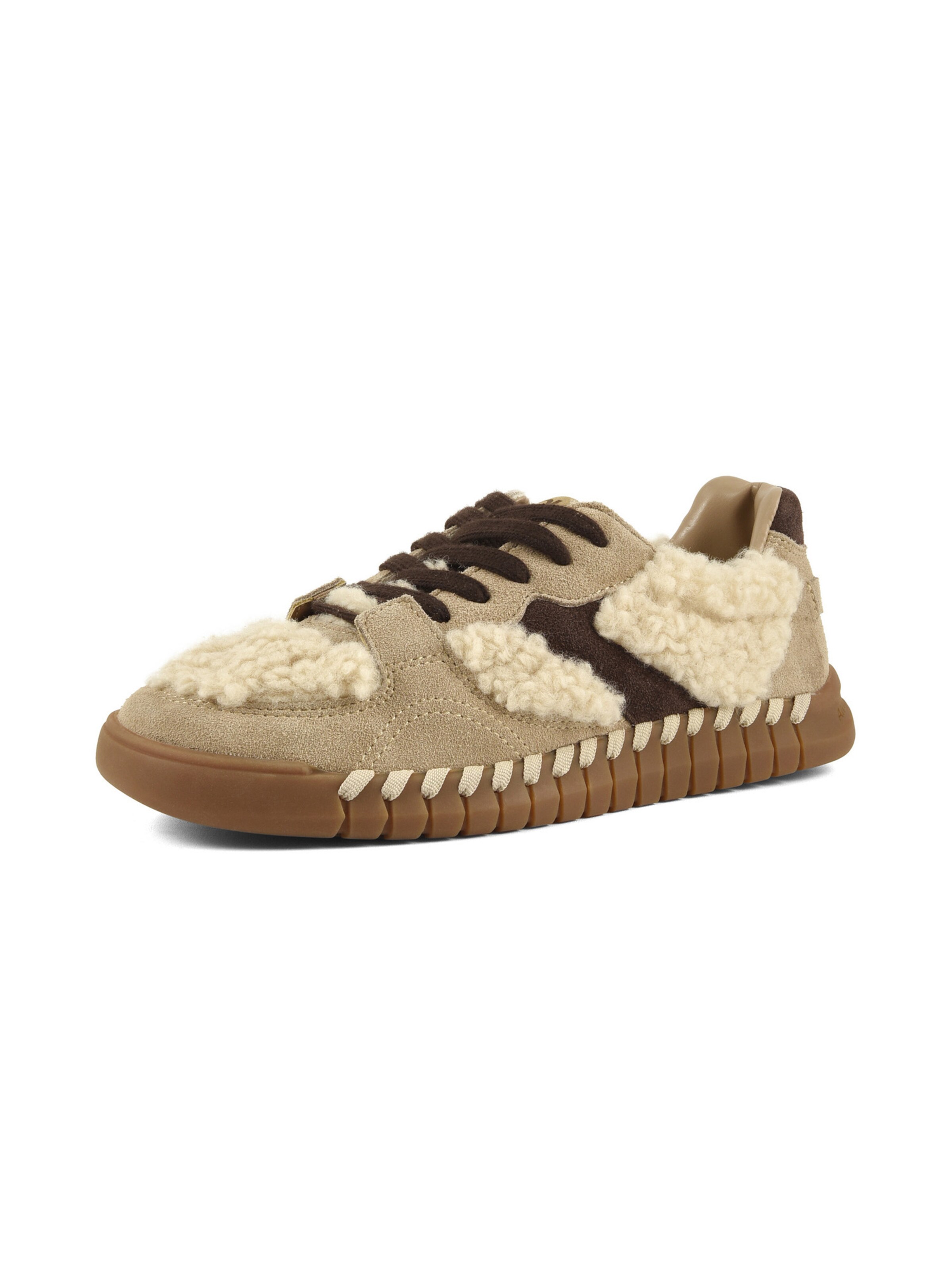 Sneaker bassa di COLORS OF CALIFORNIA in beige: frontale