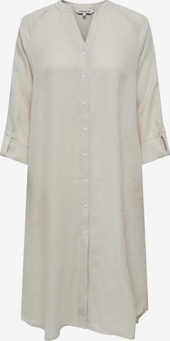 Robe-chemise 'TOKYO' ONLY en beige : devant