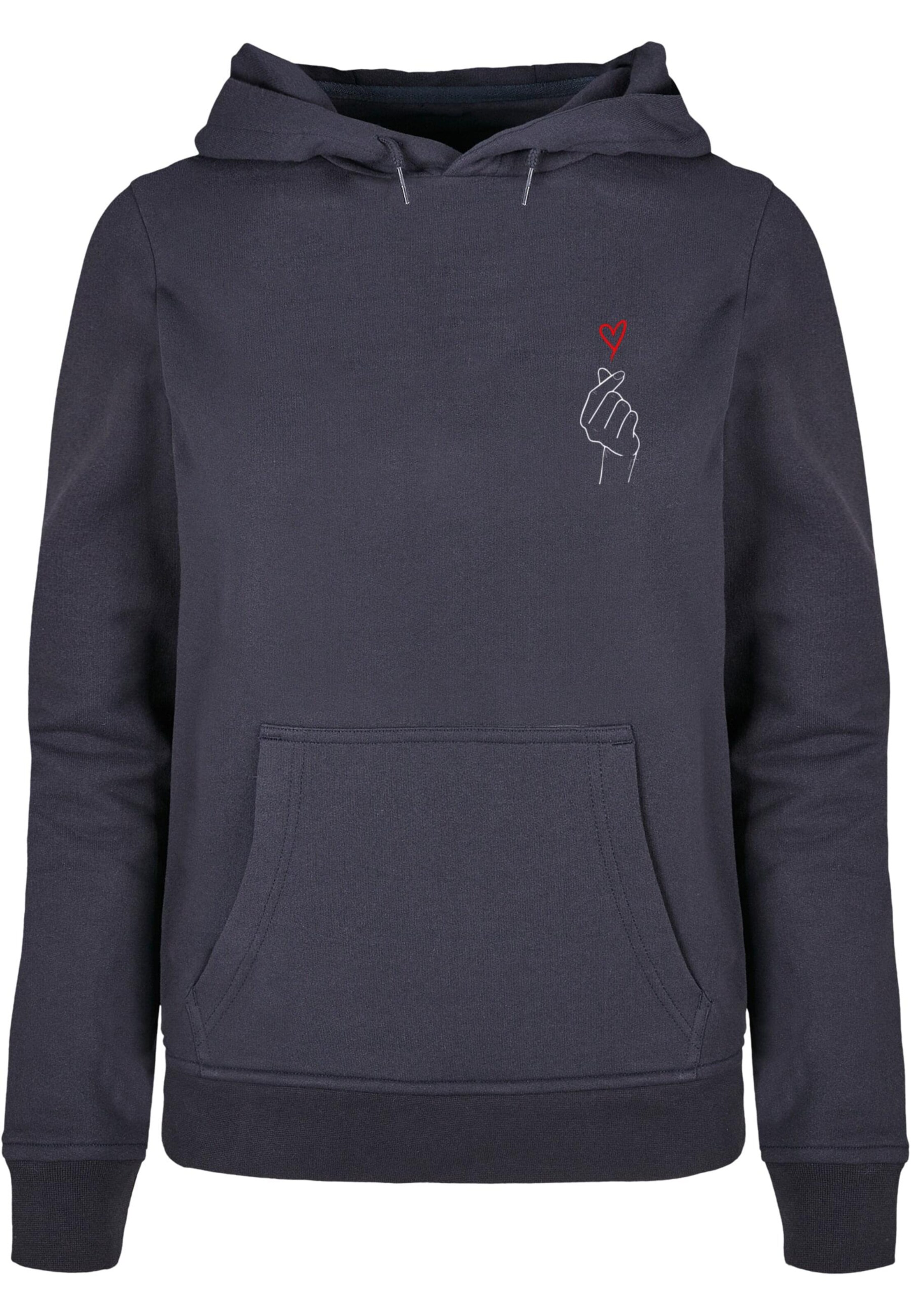 Merchcode Sweatshirt in Blauw: voorkant