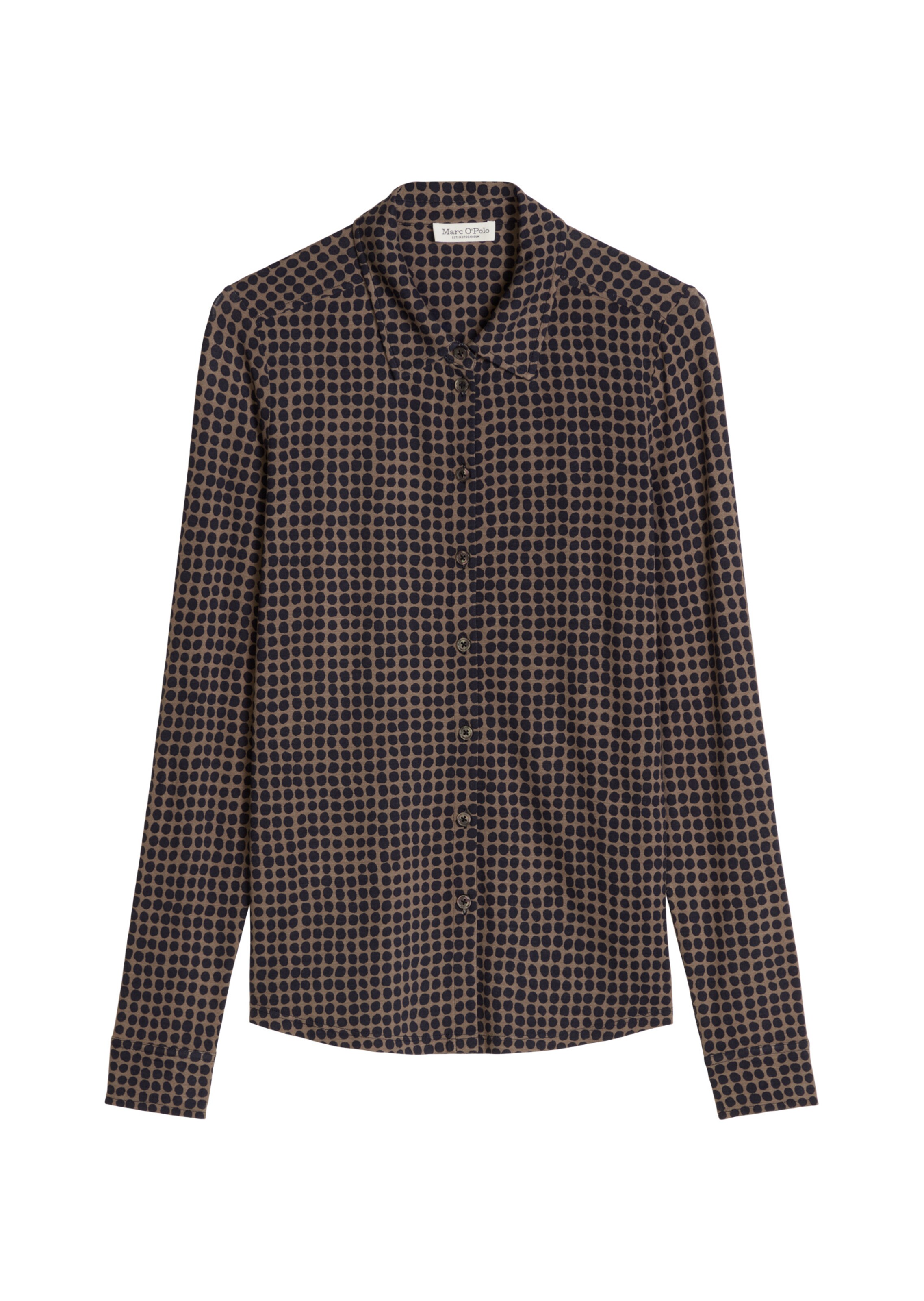 Marc O'Polo Blouse in Brown: front