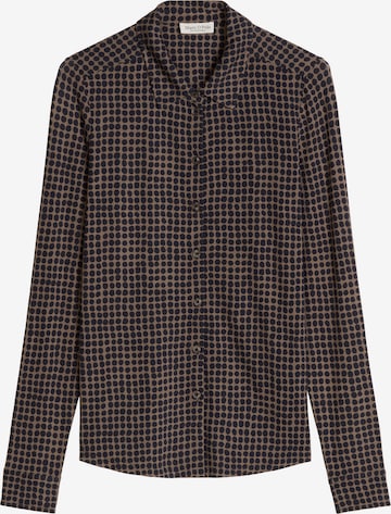 Marc O'Polo Blouse in Brown: front