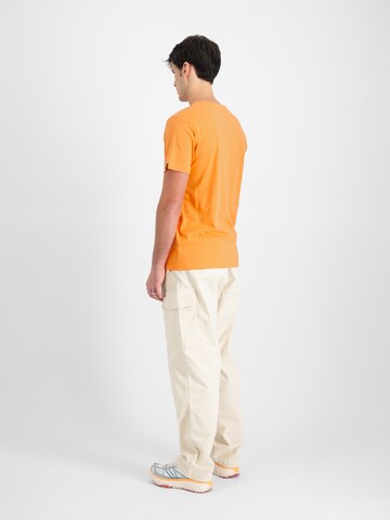 T-Shirt ALPHA INDUSTRIES en orange