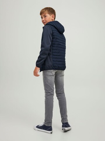 Jack & Jones Junior Φθινοπωρινό και ανοιξιάτικο μπουφάν σε μπλε