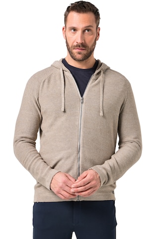 JP1880 Strickjacke in Beige: Vorderseite