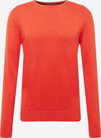 Pullover di TOM TAILOR in rosso: frontale