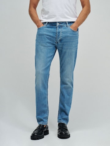 Salsa Jeans Slimfit Jeans in Blauw: voorkant