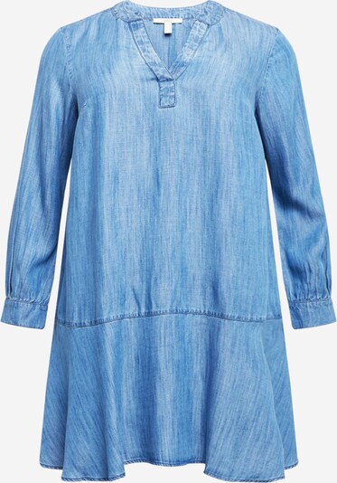 Rochie tip bluză Esprit Curves pe albastru denim, Vizualizare produs