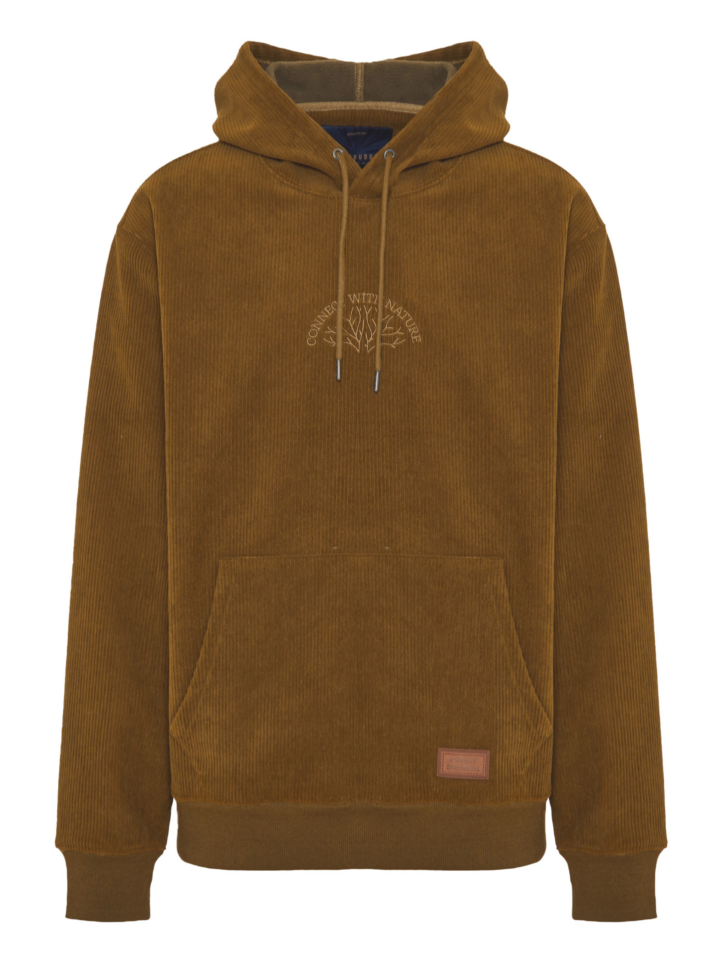 Funky Buddha Sweatshirt i brun: forside