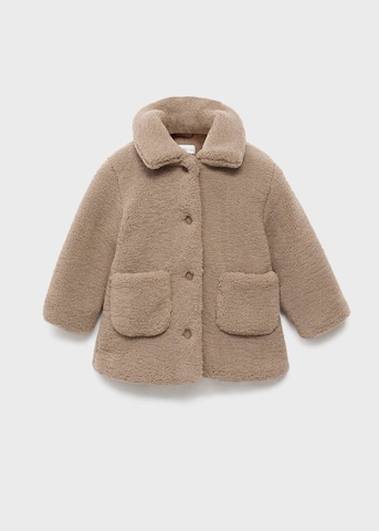 MANGO KIDS Coat in Brown