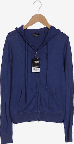 Marc O'Polo Sweatshirt & Zip-Up Hoodie in XS in Blue: front