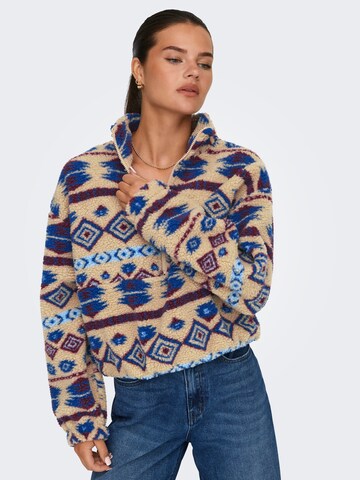 ONLY Sweatshirt 'ONLJANNE' in Mixed colors