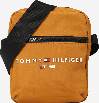 Geantă de umăr TOMMY HILFIGER pe portocaliu închis / negru / alb, Vizualizare produs
