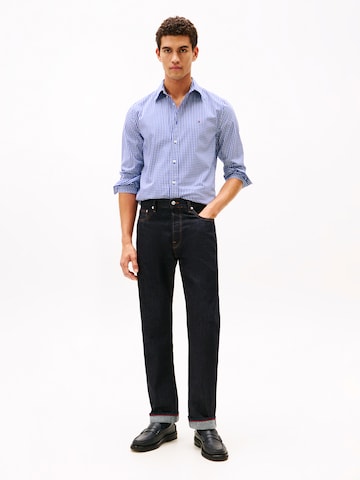 mėlyna TOMMY HILFIGER Standartinis modelis Marškiniai