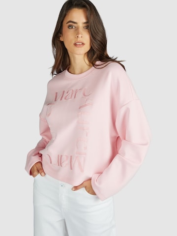 MARC AUREL Sweatshirt in Pink: predná strana