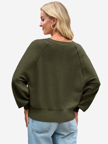 Imily Bela Pullover in Grün: Rückseite