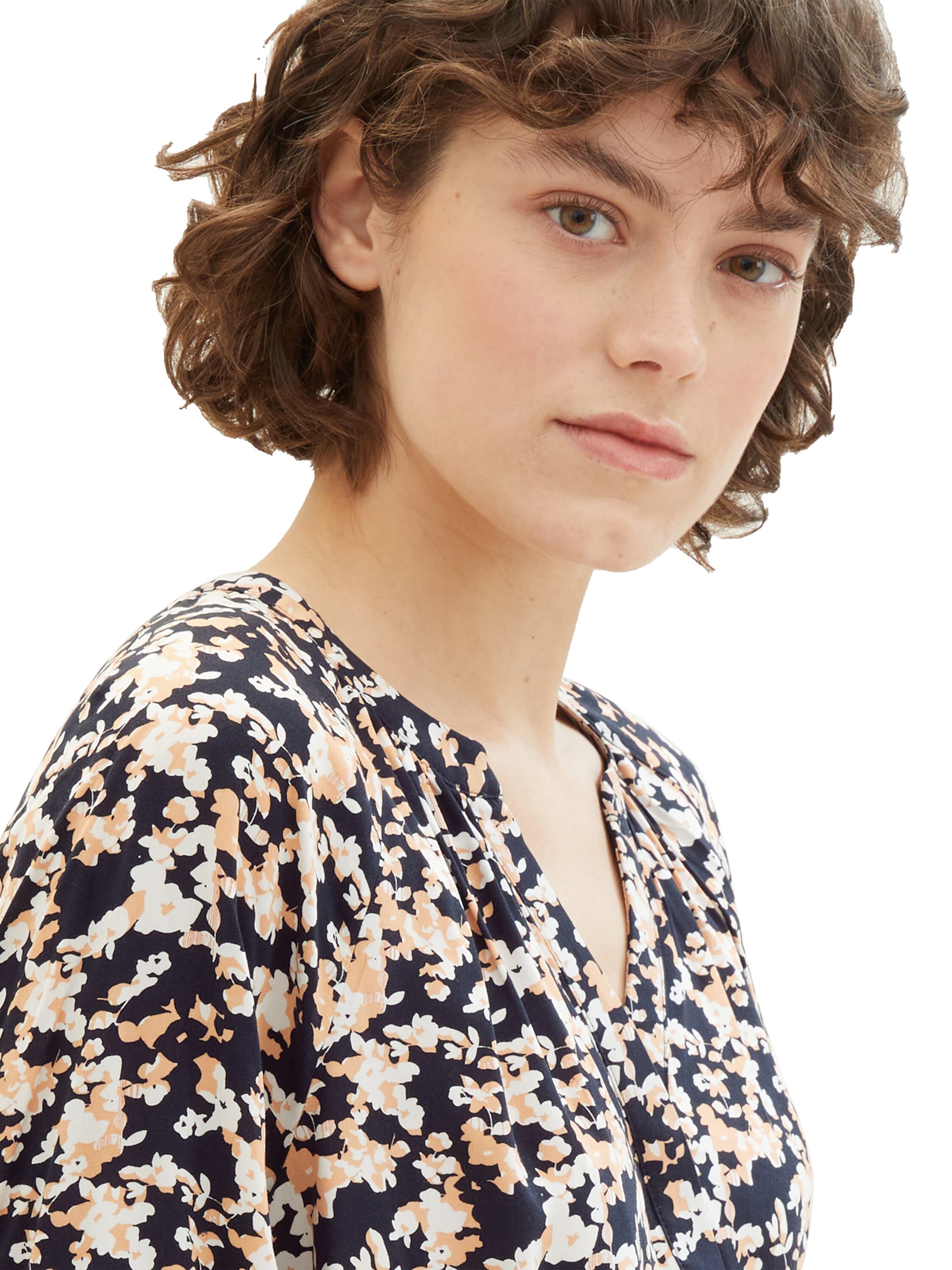 Chemisier TOM TAILOR en bleu