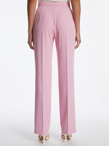 Ana Alcazar Regular Pantalon 'Zadya' in Roze