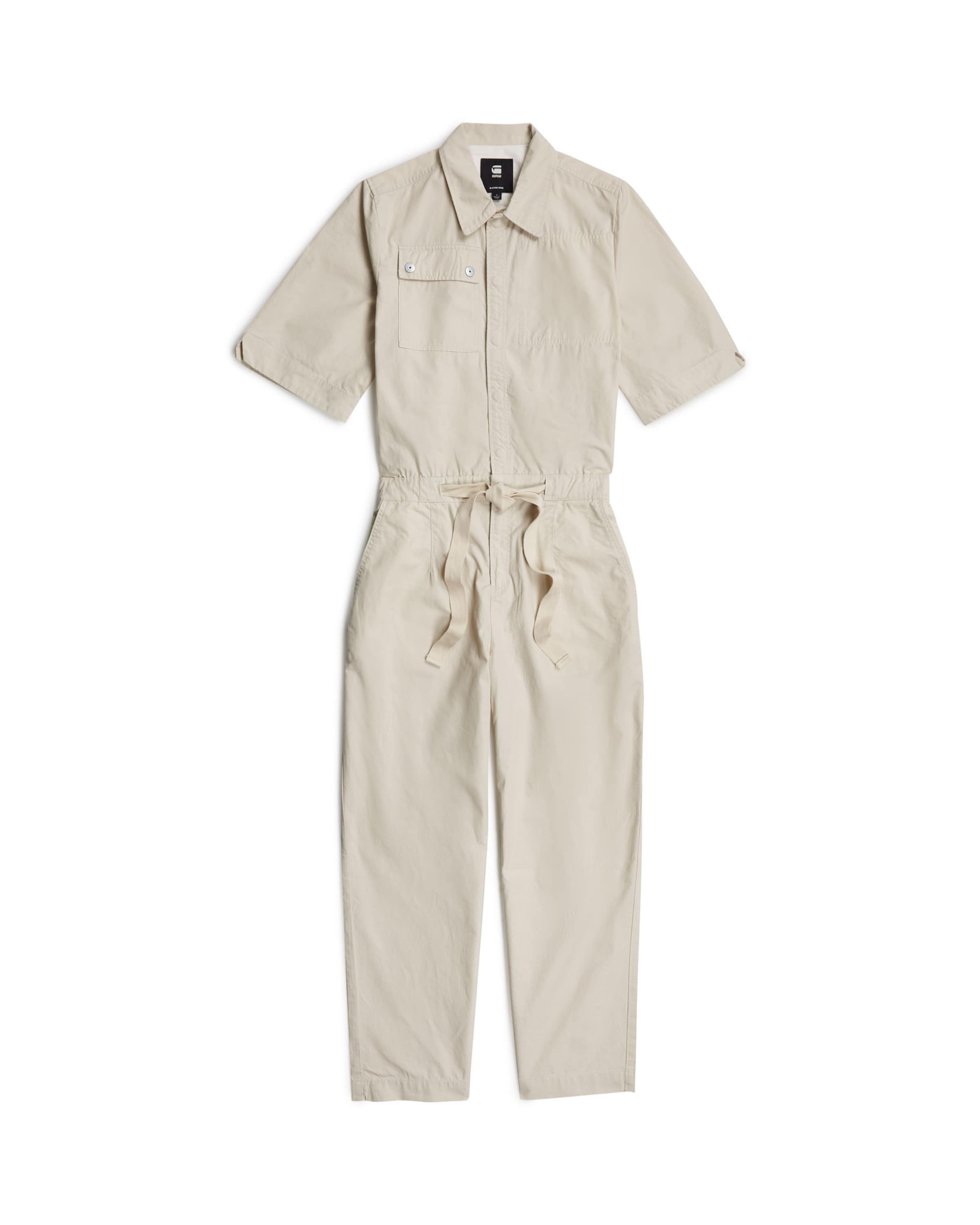 G-STAR Jumpsuit 'Army' in White: front