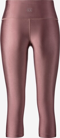 LASCANA ACTIVE Skinny Fit Спортен панталон в розово