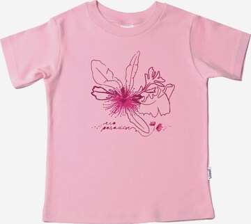 LILIPUT Niedliches T-Shirt mit Blumen-Print in Pink: predná strana