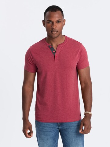 T-Shirt Ombre en rouge : devant