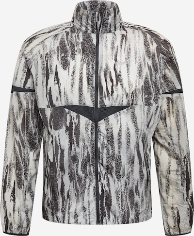NIKE Sportjacke 'Wild Run' in anthrazit / weiß, Produktansicht