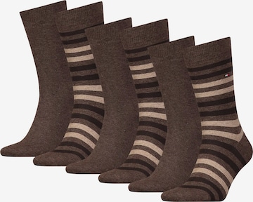 TOMMY HILFIGER Socks in Brown: front