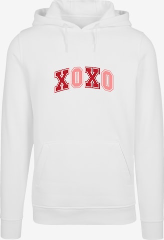 F4NT4STIC Sweatshirt 'Xoxo Valentinstag' in White: front