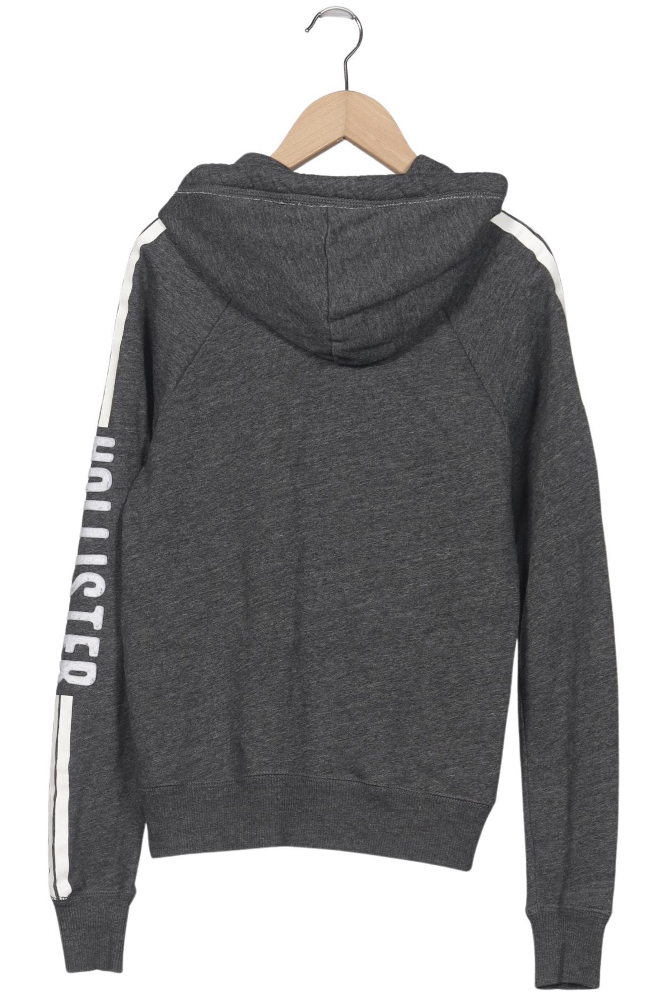 HOLLISTER Sweatshirt & Zip-Up Hoodie in XS in Grey